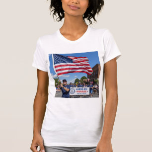 T-shirt design of labour day