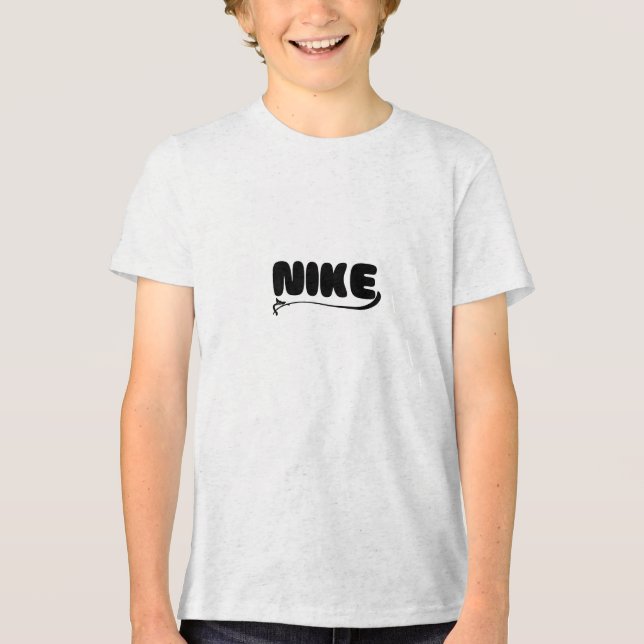 T-shirt design of nick Tri-Blend shirt (Front)