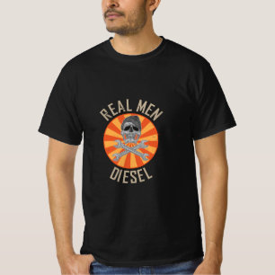 T-shirt design of real men