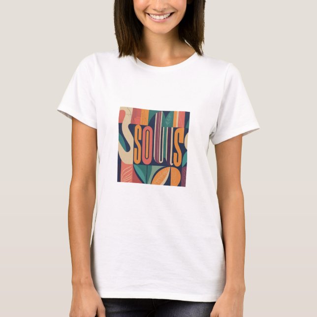 T-shirt designed as Soul Sisters. (Front)