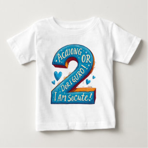T-shirt designs for a two-year-old's birthday