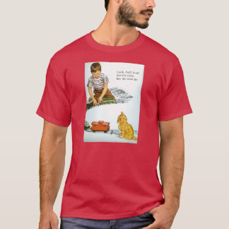 T-Shirt Dick and Jane and Puff 1950's School
