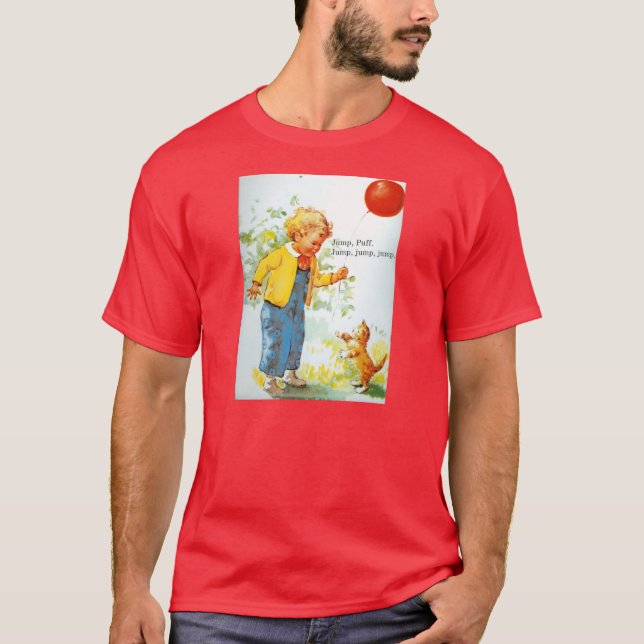 T-Shirt Dick and Jane Puff BALLOON 1950's (Front)