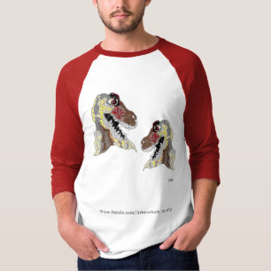 T-Shirt : Dinosaurs Open Mouth