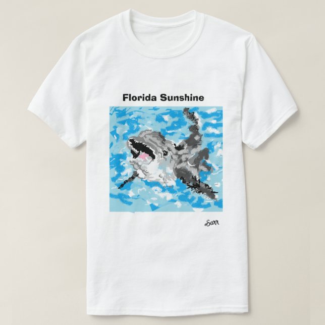 T-shirt  : Dolphin At Play (Design Front)