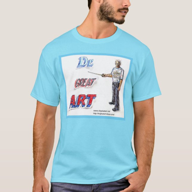 T-Shirt Dr Great Art Logo (Front)