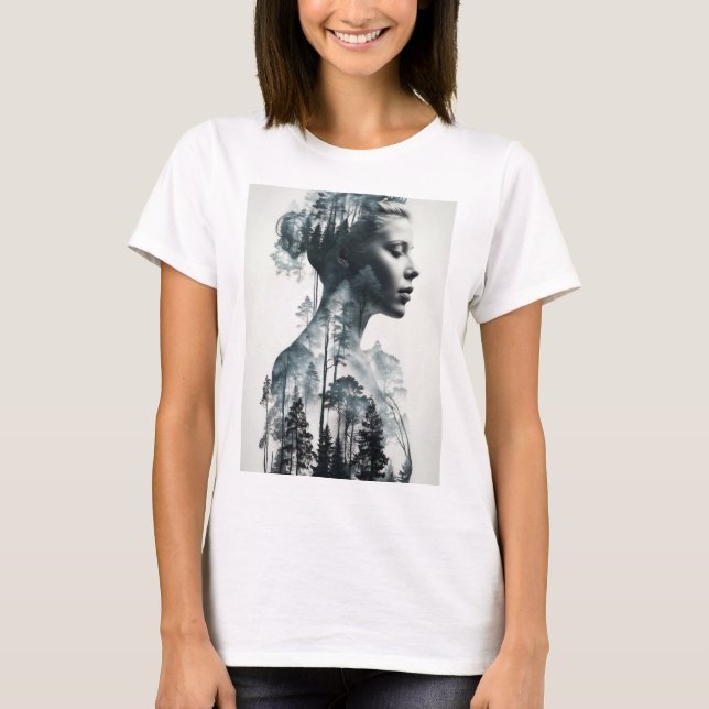 t-shirt dsein Silhouette  (Front)