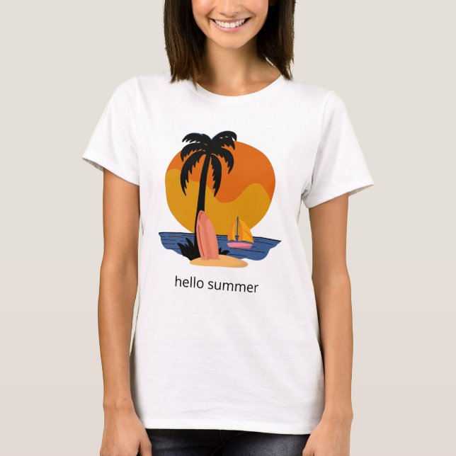 t-shirt dsein summer  (Front)