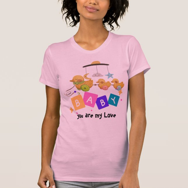 T-Shirt ECC, BEBE PLAYERA (Front)