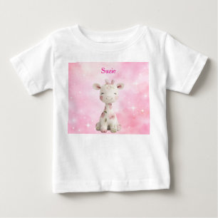 T-Shirt-Editable Pink Chinoiserie T-Shirt
