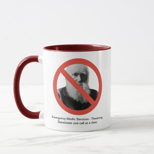 T-Shirt - EMS Darwin  Mug (Left)