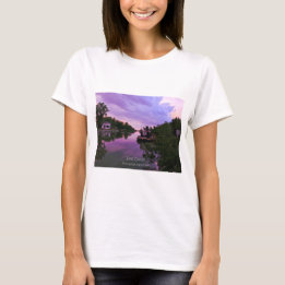 T-Shirt - Erie Canal at Sunset