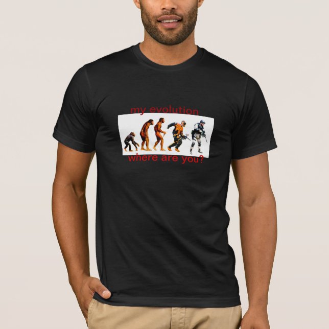 t-shirt, evolution T-Shirt (Front)