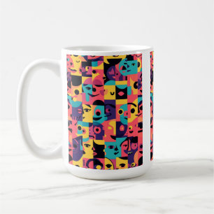 T-Shirt Face Mockup – High-Quality Clothing Presen Coffee Mug