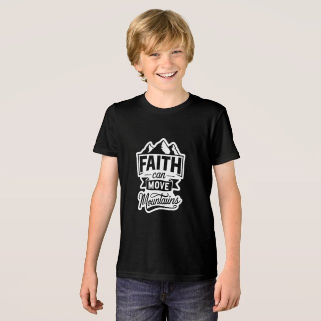 T-Shirt - Faith Tri-Blend Shirt (Front Full)