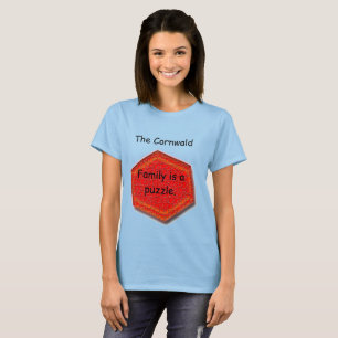 T-shirt - Family is a Puzzle.