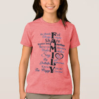 T-Shirt- family lines