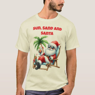 T-Shirt-Family Tropical Christmas T Shirts
