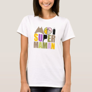 T-Shirt Female - Logo Moi Super Mom Nature