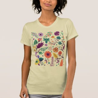 T-Shirt Floralis woman color cream