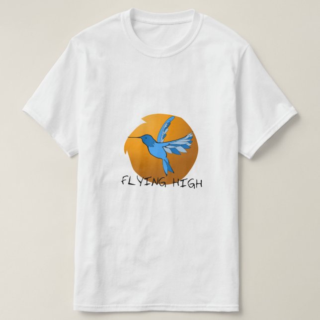 T shirt - flying high (Design Front)
