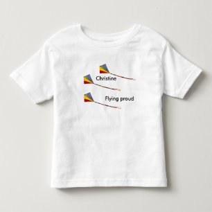 T-shirt - Flying proud (Name Template)