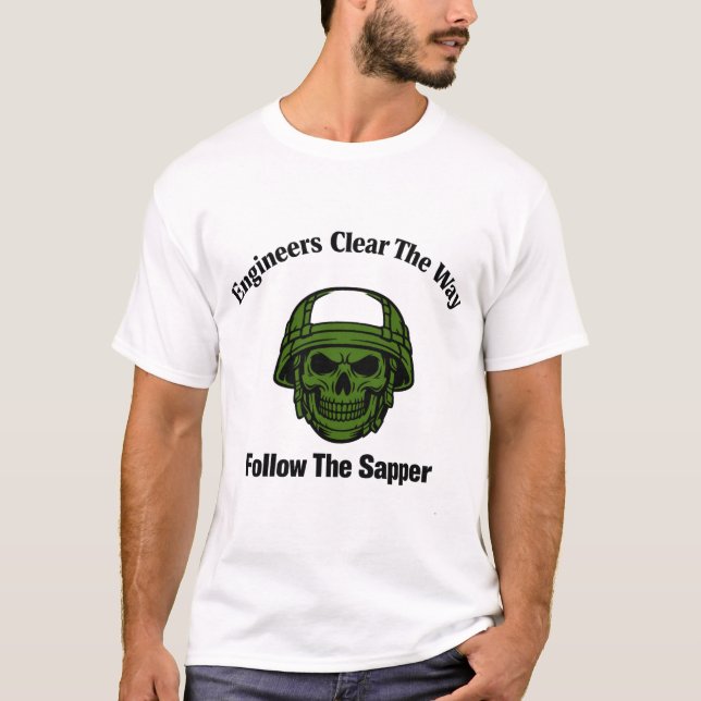 T-shirt Follow The Sapper Engineer Tee (Front)