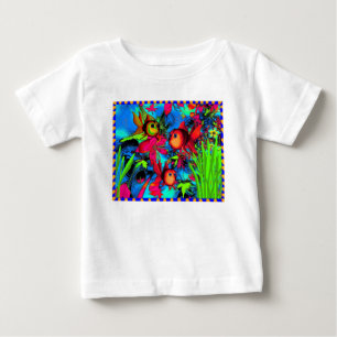 T-Shirt For Baby Kid's Goldfish Underwater