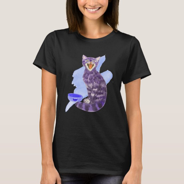  T-shirt for Cat Friends Lovers (Front)