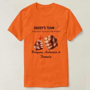 T-shirt for dad, daddy's team, father's day