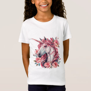T-shirt for girls with unicorn