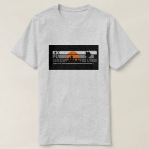 T-Shirt for men Explore Adventure Hiking
