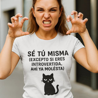 T-shirt for rare but real women