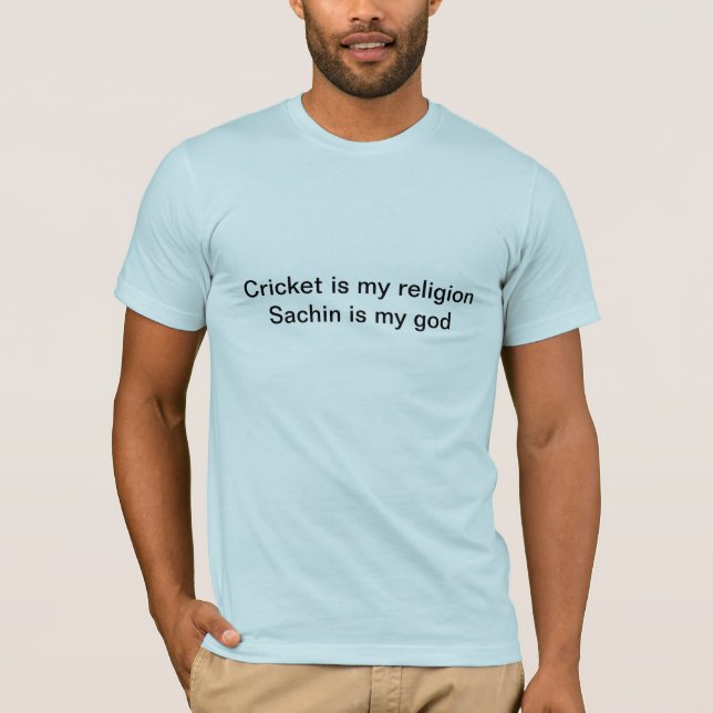 T-Shirt for Sachin Tendulkar Fans (Front)