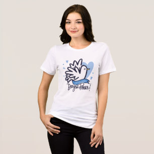 T-shirt for the international Peace day Tri-Blend Shirt
