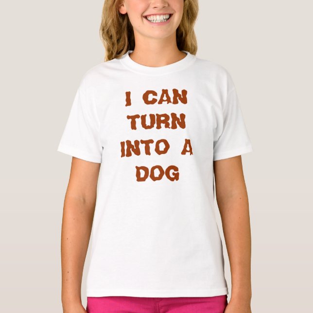 t-shirt for unambitious shapeshifters (Front)