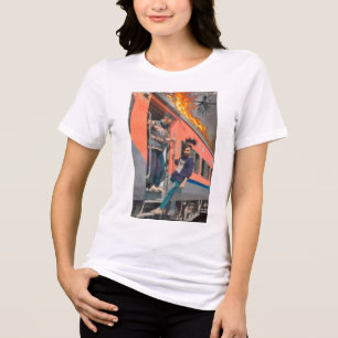 T-Shirt for women  Tri-Blend Shirt