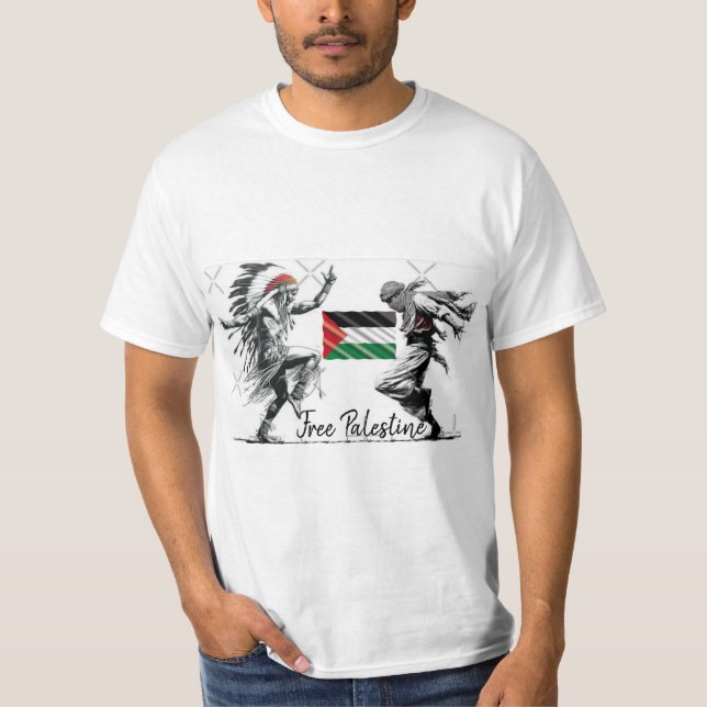 T-shirt free palestine (Front)