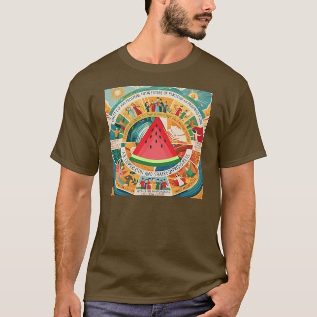 T-Shirt free palestine (Front)