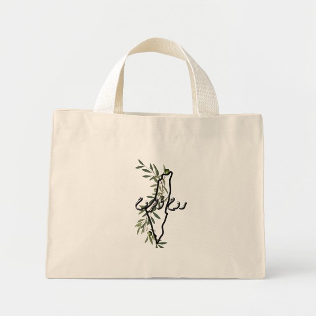 T-Shirt  free palestine روح الروح Mini Tote Bag (Front)