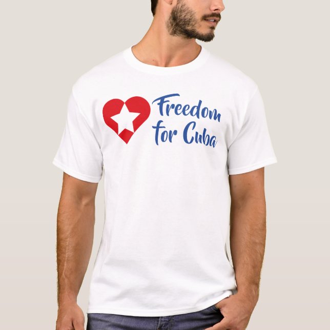 T-Shirt Freedom for Cuba (Front)