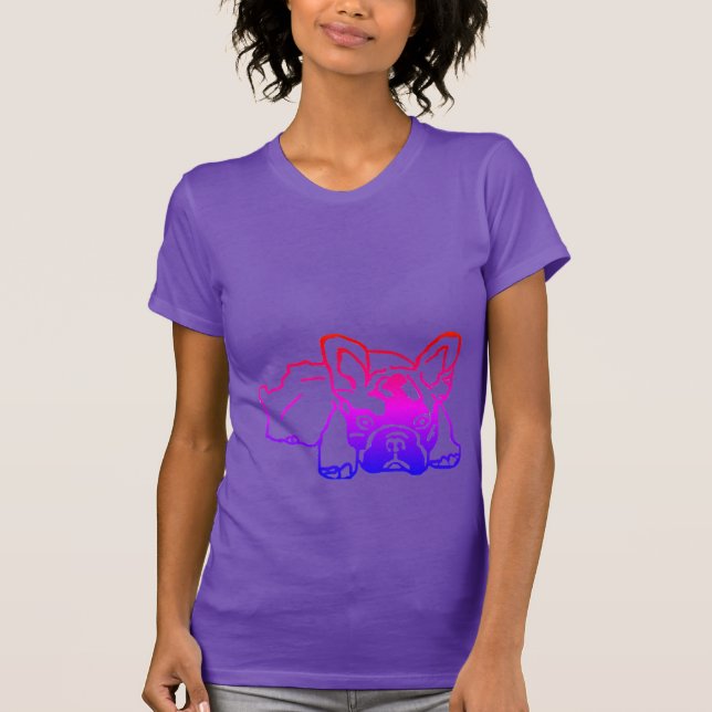 T Shirt French Bulldog Flo (Front)