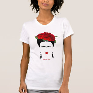 T-Shirt Frida Kahlo for woman, Mexican artist