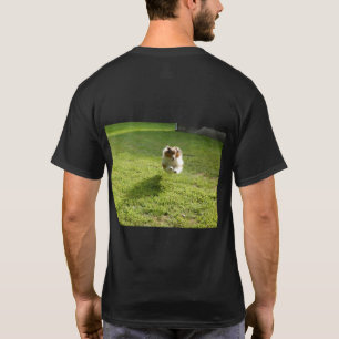 T shirt  front and back Sheltie image 