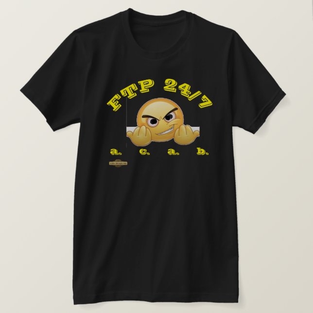 t-shirt  "FTP 24/7"  (Design Front)