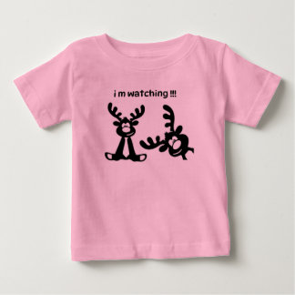 T-SHIRT FUNNY DEER I M WATCHING FOR KIDS