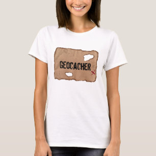 T-Shirt: Geocacher (Treasure Map) T-Shirt