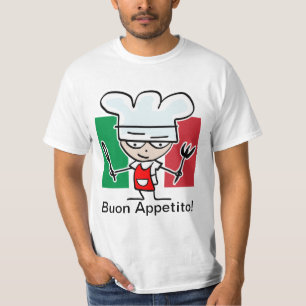T-Shirt gift for italian chef cooks