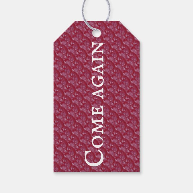 T shirt gift tags (Front)
