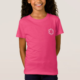 T-Shirt GIRLS FLOWER STYLE DESIGN